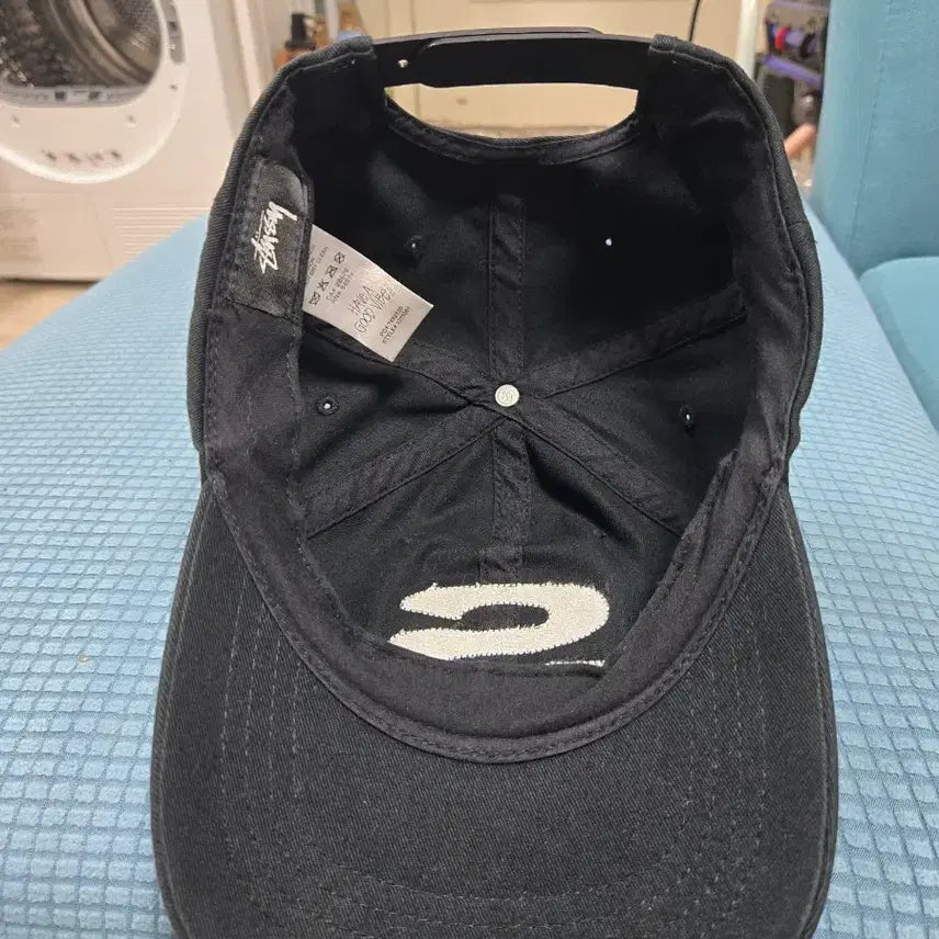 [BUNJANG] Stussy Chenille S Low Pro Cap Black / 택포 스투시 셔닐 S 로우 프로 캡 블랙