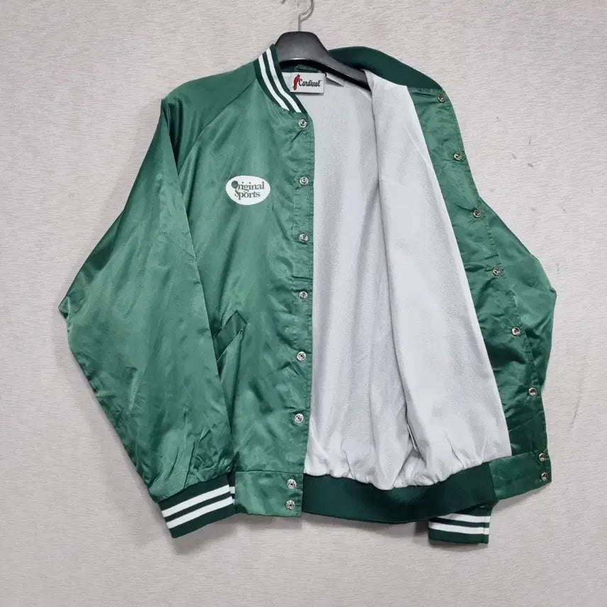 [BUNJANG] Cardinal Micro Fleece Baseball Jacket - Men's L / 카디날 약기모 야구 자켓 남Lㅡ0210