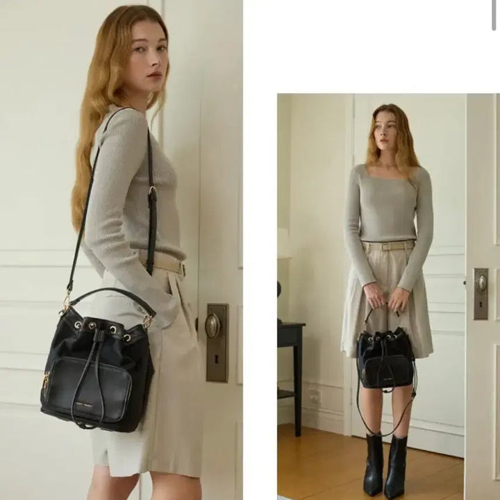 [BUNJANG] Herry Meyson Bucket Bag / 헤리메리슨 버킷백