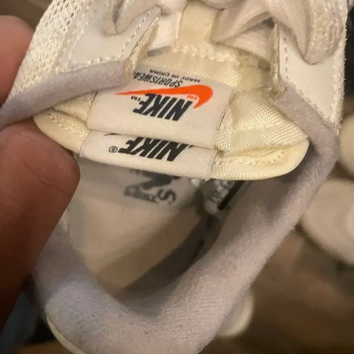 [BUNJANG] Nike LD Waffle Trainer White Sneakers / 나이키 LD 와플 트레이너 화이트235 빈티지