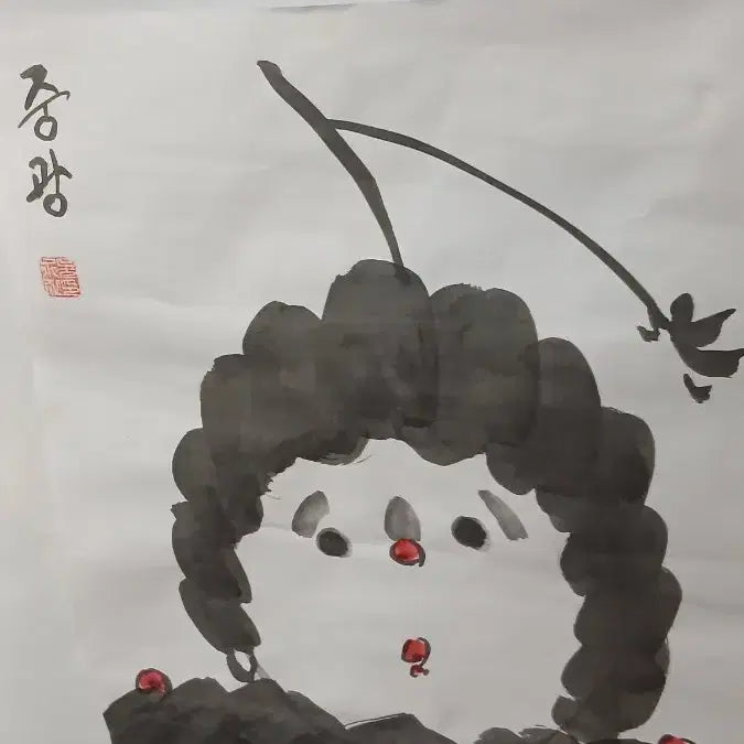 [BUNJANG] Joonggwang (Monk Golae) Ink Painting / 중광(걸레스님)그림