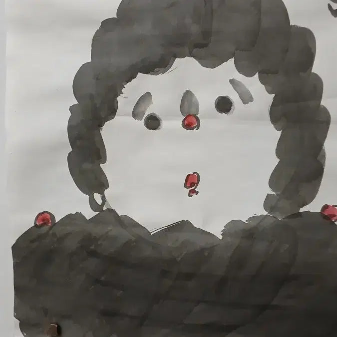 [BUNJANG] Joonggwang (Monk Golae) Ink Painting / 중광(걸레스님)그림