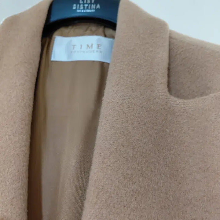 [BUNJANG] TIME Beige Coat / TIME 타임 베이지 코트