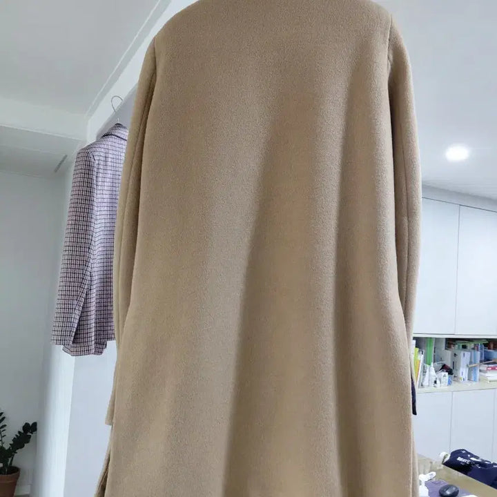 [BUNJANG] TIME Beige Coat / TIME 타임 베이지 코트