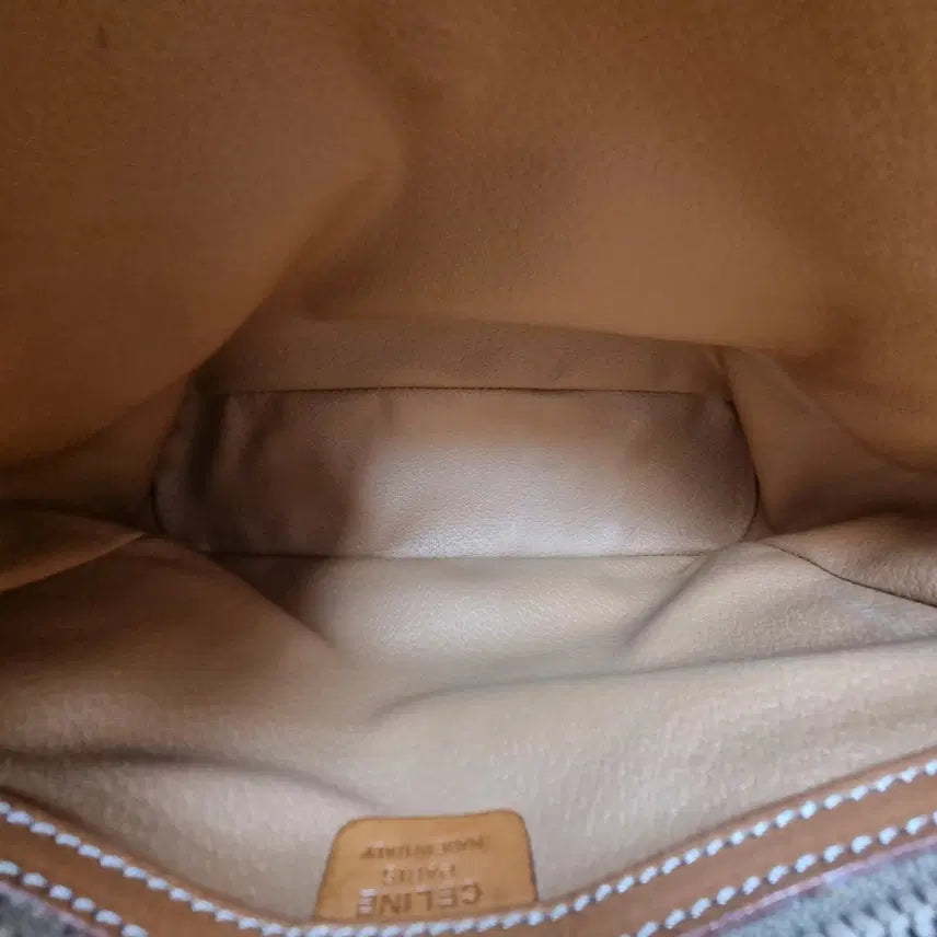 [BUNJANG] Celine Macadam Shoulder Bag Brown / 셀린느 CELINE 마카담 숄더백 브라운 (최상급, 레어아이템)