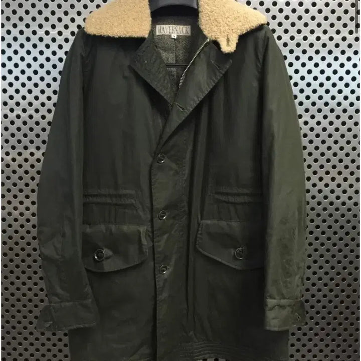 [BUNJANG] Harversack Wax Coating Coat / [97] 하버색 왁스코팅 코트