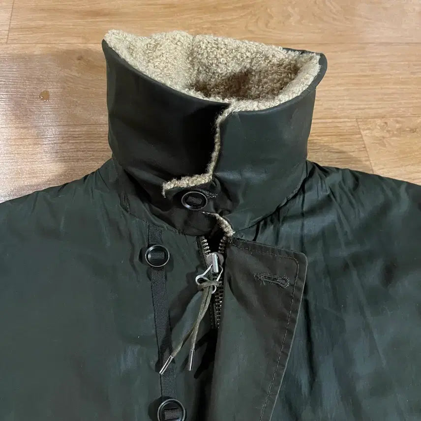 [BUNJANG] Harversack Wax Coating Coat / [97] 하버색 왁스코팅 코트