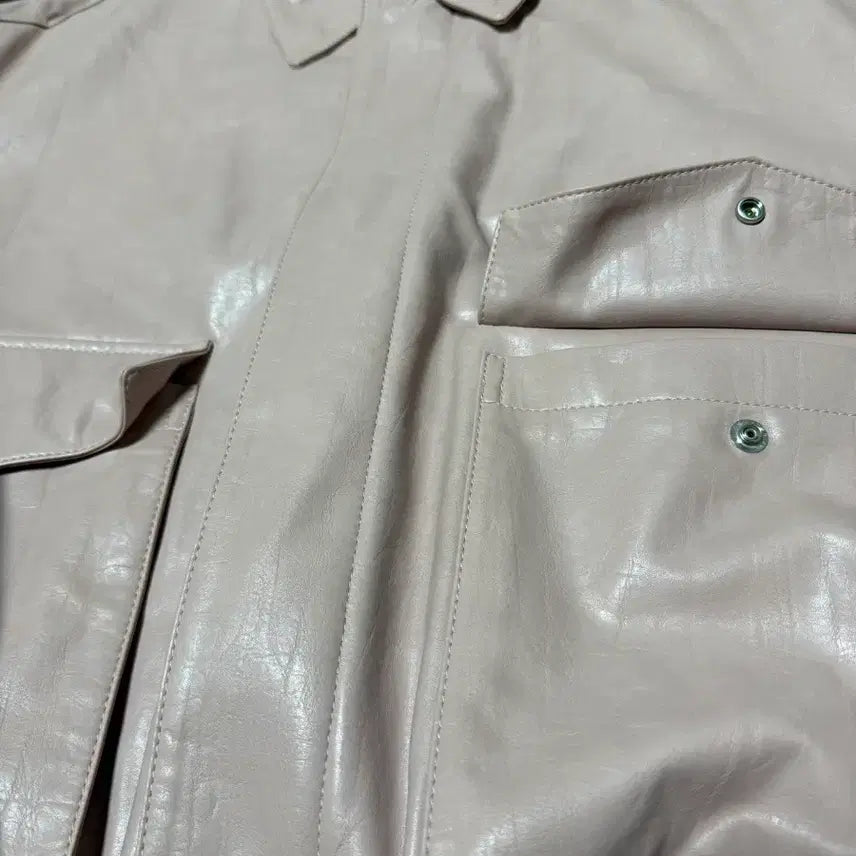 [BUNJANG] Birthday Suit Leather Jacket / 벌스데이수트 가죽자켓