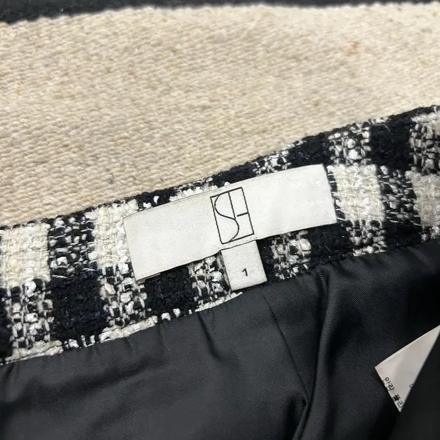 [BUNJANG] Sii Tweed Skirt / 시에 트위드스커트