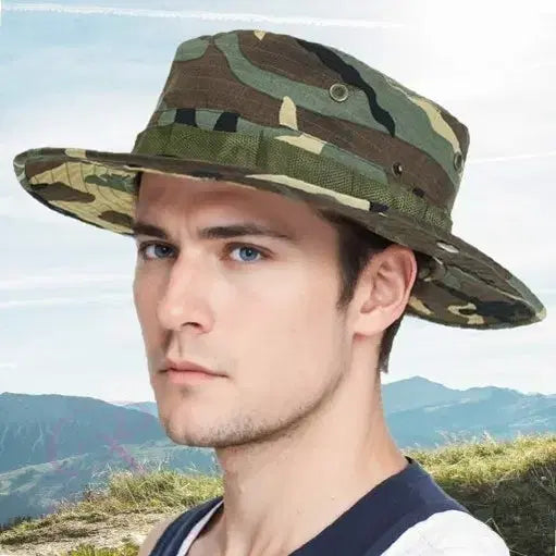 [BUNJANG] Military Digital Winter Jungle Bucket Hat / 미사용 밀리터리 디지털 겨울 정글모자 편안하고 가벼운 버킷햇