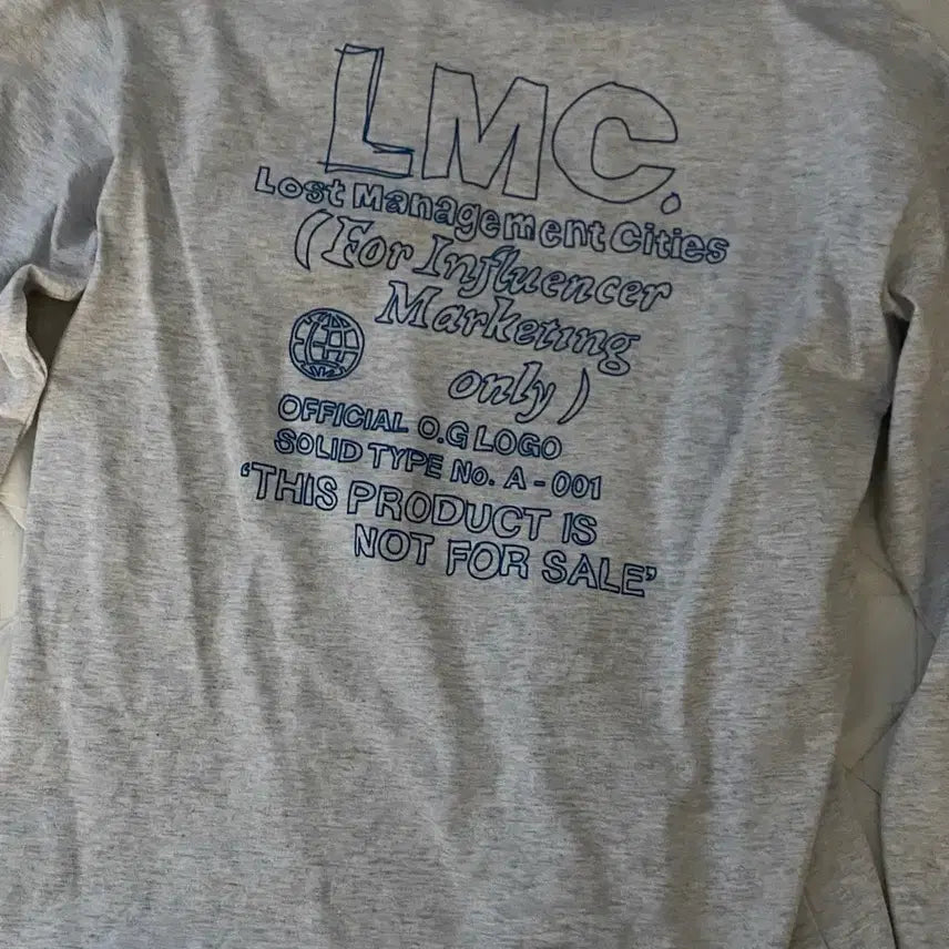 [BUNJANG] LMC Long Sleeve T-shirt / 옷교신가능(뒤에 옷 더 있음)