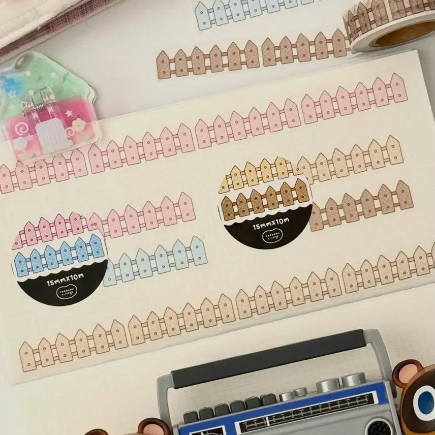 [BUNJANG] Danpat Kiss Cut Sticker Set / [단팥] 얼렁뚱땅 손글씨 키스컷띵,낡고지친하루,동네산책,땡땡 울타리 마테