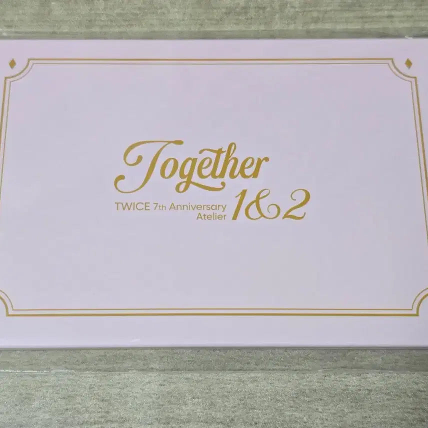 [BUNJANG] Twice 7th Anniversary Together 1&amp;2 Postcard Set / 트와이스 7주년 팝업 포스트카드세트 Together 1&amp;2 (twice)