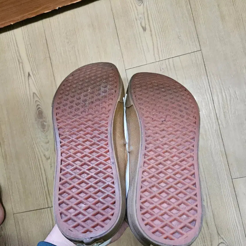 [BUNJANG] Vans Authentic Marshmallow Black 280 Sneakers / 반스 어센틱 마쉬멜로우 검 280