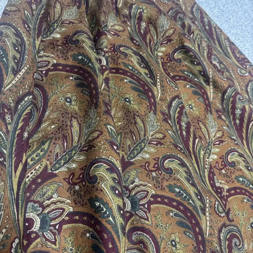 [BUNJANG] Jane More Paisley Pattern Long Skirt / 
