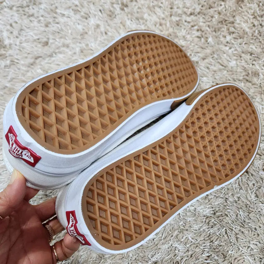 [BUNJANG] Vans Old Skool White Sneakers (Men's 265) / (빈티지박스) 반스 정품 올드스쿨 화이트 스니커즈 남성 265 사이즈