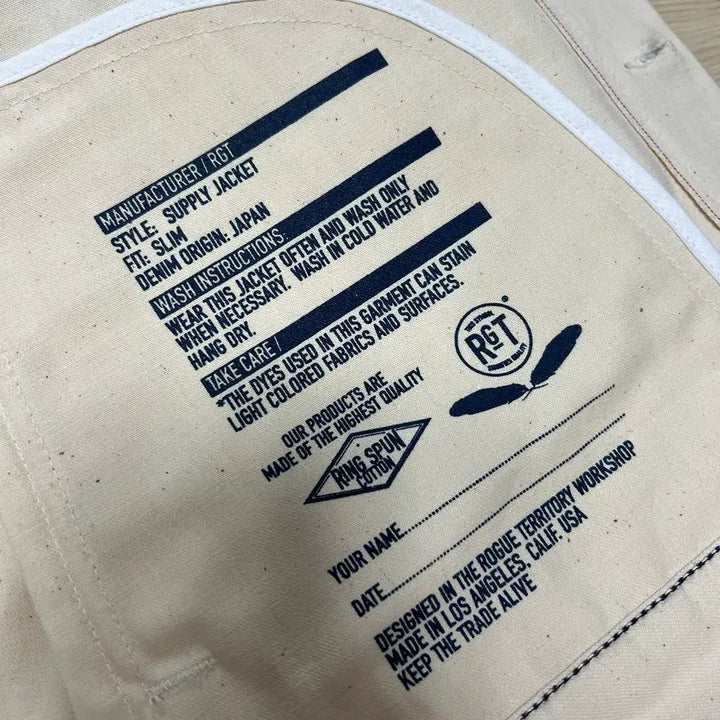 [BUNJANG] Logteritory Supply Denim Jacket (Size L) / 로그테리토리 서플라이 데님자켓 L사이즈