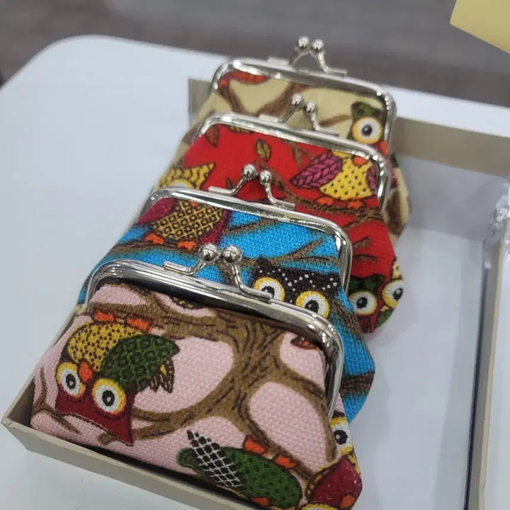 [BUNJANG] Owl Coin Purse Set / (새상품) 부엉이  동전지갑 4개 세트