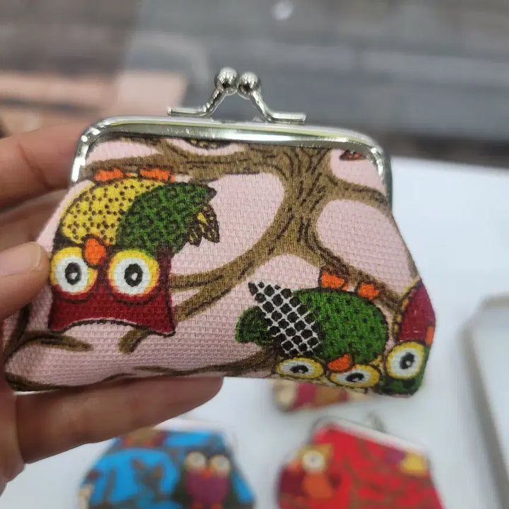 [BUNJANG] Owl Coin Purse Set / (새상품) 부엉이  동전지갑 4개 세트