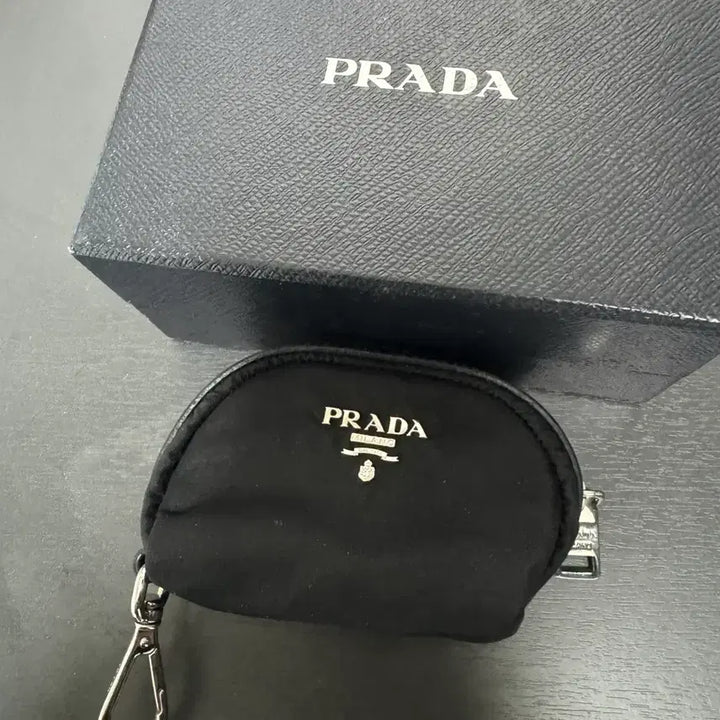 [BUNJANG] Prada Mini Keyring Pouch / 프라다 미니 키링 파우치