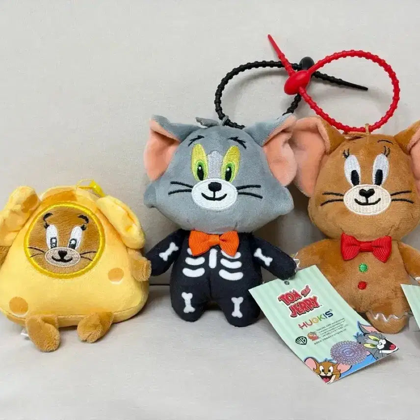 [BUNJANG] Tom and Jerry Cheese Jerry Doll Keychain / 톰과제리, 치즈 제리 인형키링