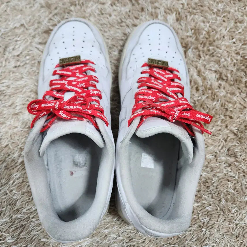 [BUNJANG] Nike x Supreme Air Force 1 White (Men's 270) / (빈티지박스) 나이키X슈프림 에어포스1 화이트 남성 270 사이즈
