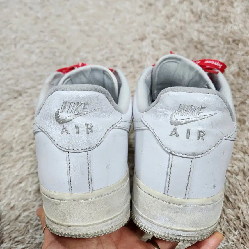 [BUNJANG] Nike x Supreme Air Force 1 White (Men's 270) / (빈티지박스) 나이키X슈프림 에어포스1 화이트 남성 270 사이즈