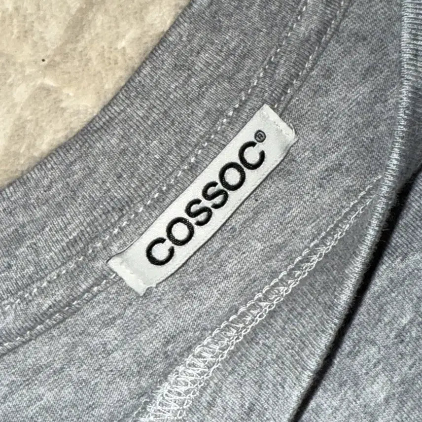 [BUNJANG] Coso Crank Star Short Sleeve T-shirt (Grey) / 코소 크랭크 스타 반팔 티셔츠 S (GREY)