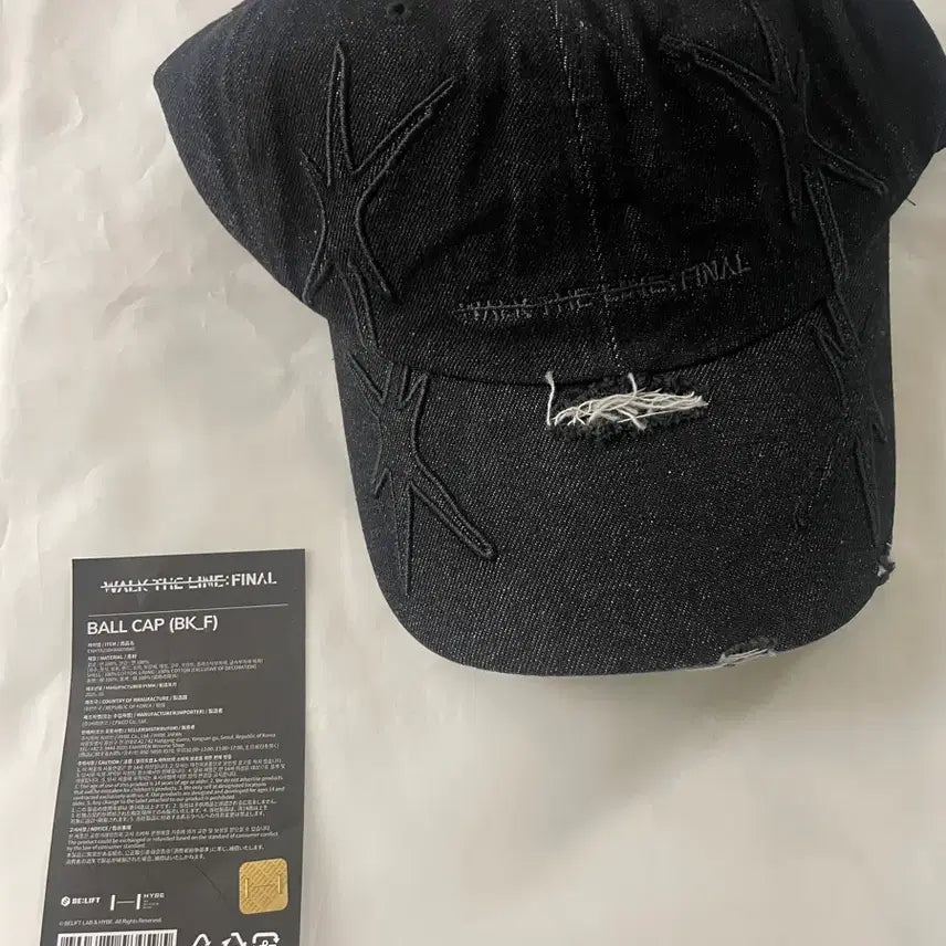 [BUNJANG] ENHYPEN We Are The Line Final Ball Cap / 엔하이픈 웤더라인 파이널 볼캡