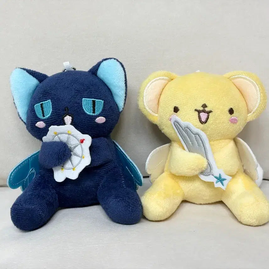 [BUNJANG] Cardcaptor Sakura Keroberos & Spinel Doll Keyring / 카드캡터 체리 케로베로스&스피넬 인형키링