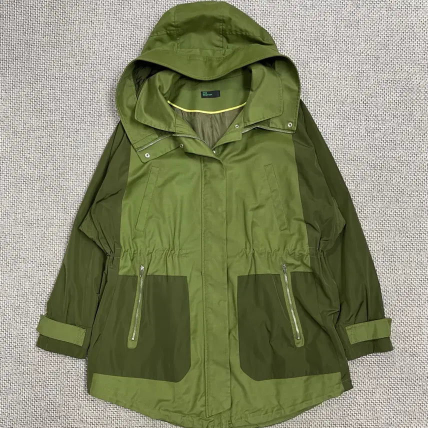 [BUNJANG] Benetton Hooded Field Jacket / [여성아우터] 베네통 후드 야상 자켓 점퍼