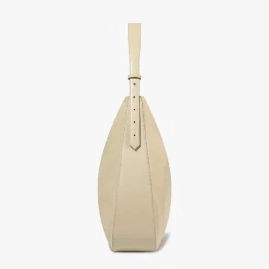 [BUNJANG] UER Suede Cream Hobo Bag / 유에르 스웨이드 크림 호보백