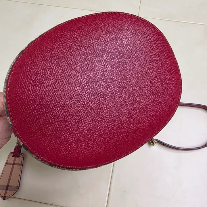 [BUNJANG] Burberry Check Bucket Bag / 버버리 체크 버킷백
