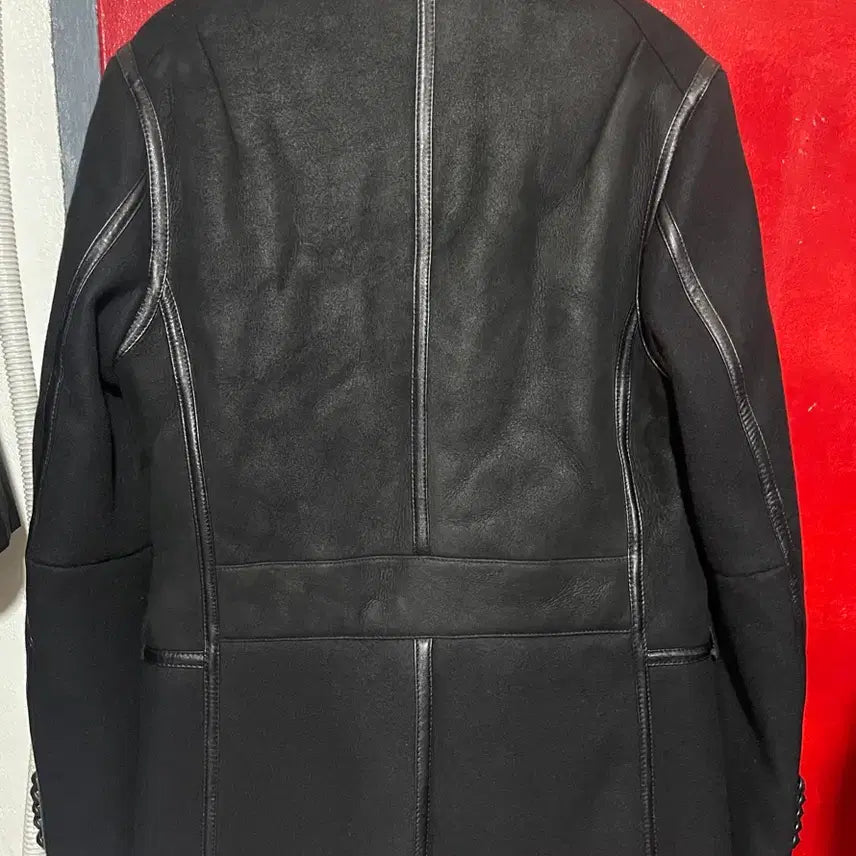 [BUNJANG] System Homme Black Mouton Jacket / 시스템옴므 무스탕 자켓