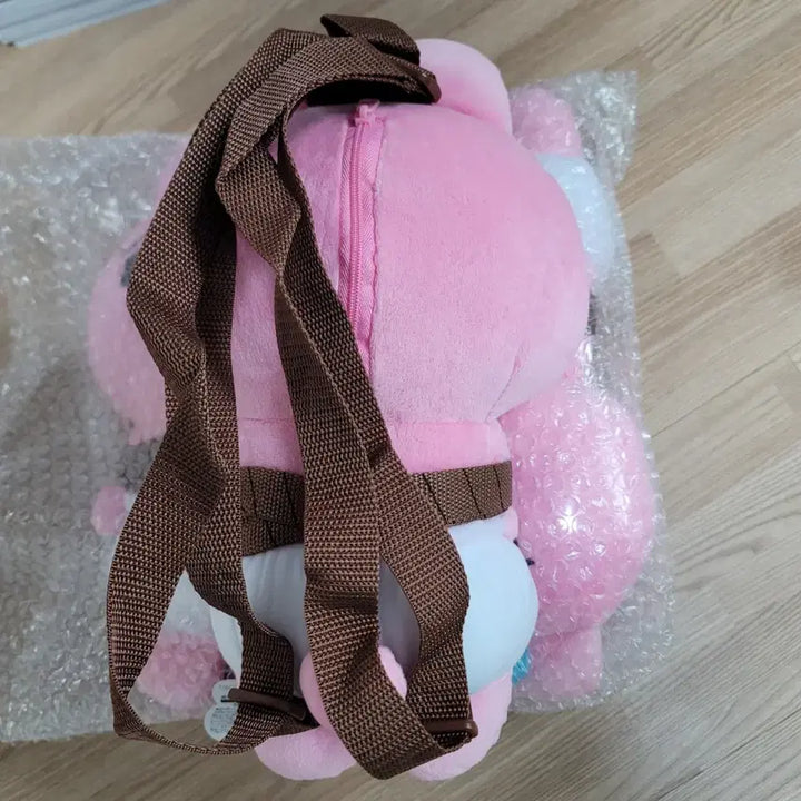 [BUNJANG] Ppanjjutokki Backpack Pouch MD / (미사용,택o) 빤쮸토끼 오빤쮸우사기 백팩 가방 파우치 굿즈 엠디