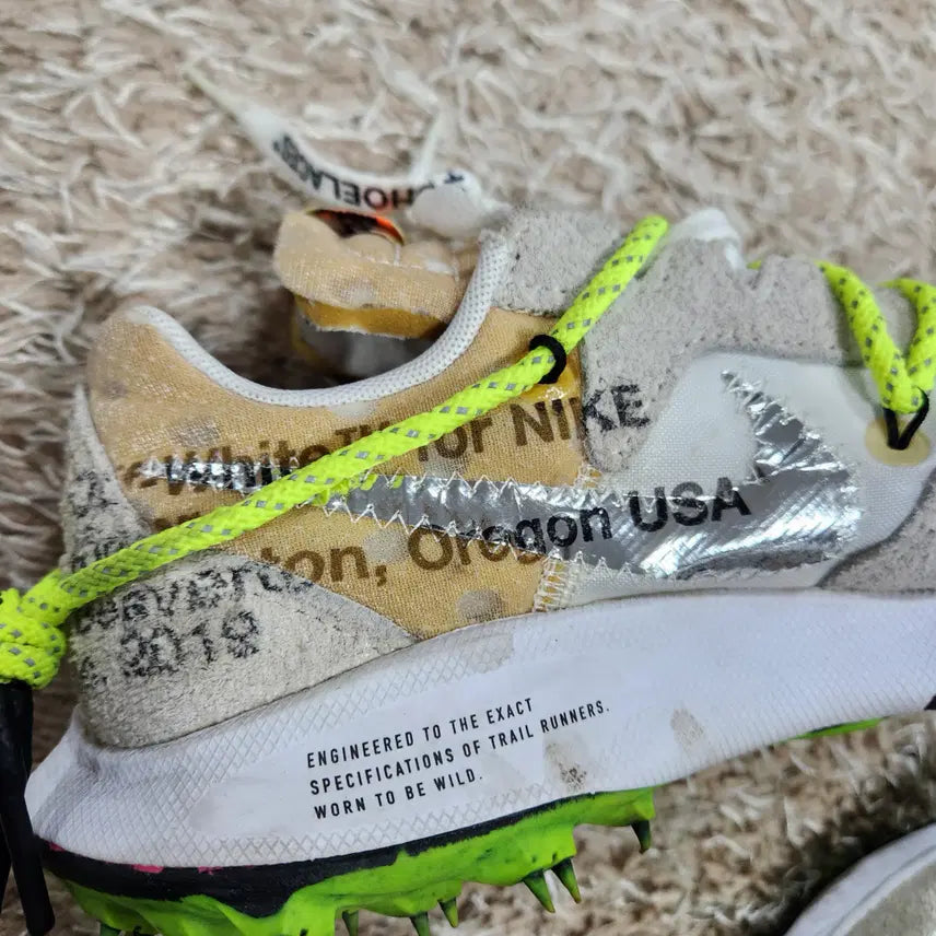 [BUNJANG] Nike Off-White Sneakers (Men's 250) / (빈티지박스) 나이키X오프화이트 정품 스니커즈 남성 250 사이즈 추천