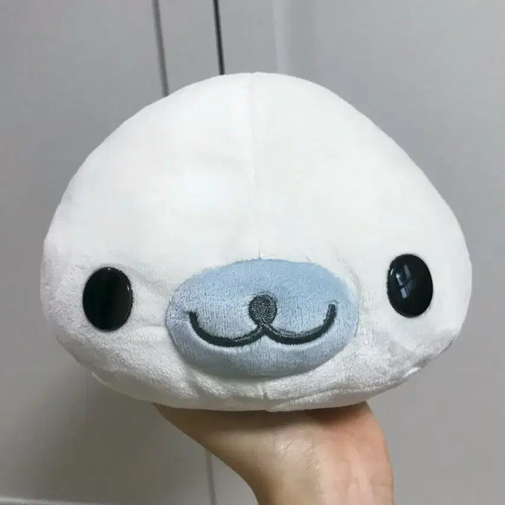 [BUNJANG] San-X Shirogoma Plush Doll / 고전 30cm 대형 단추눈 마메고마 시로고마 인형/택포