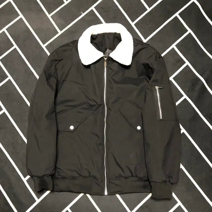 [BUNJANG] MA-1 Faux Fur Mouton Jacket / 새제품초특가/편집샵 ma-1 퍼무스탕/옴므
