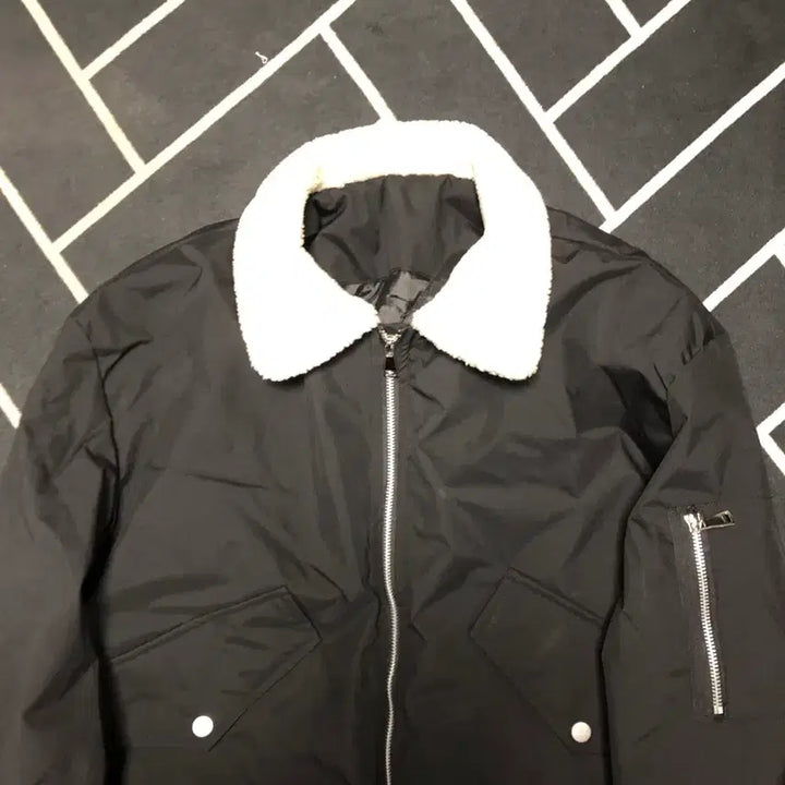 [BUNJANG] MA-1 Faux Fur Mouton Jacket / 새제품초특가/편집샵 ma-1 퍼무스탕/옴므