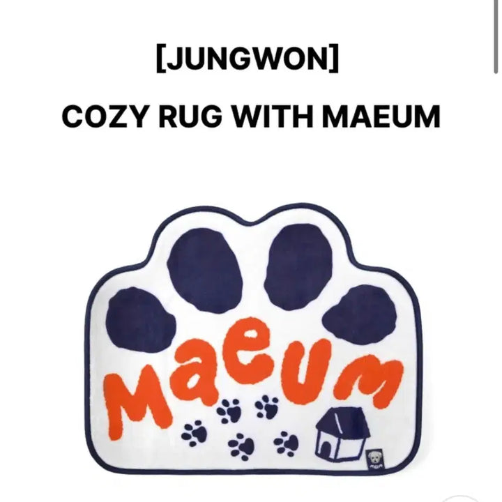 [BUNJANG] ENHYPEN Jungwon Artist Made Rug / 엔하이픈 정원 아티스트 메이드 러그