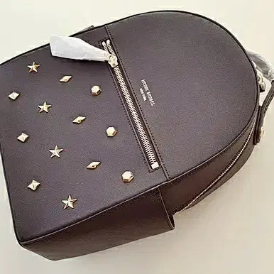 [BUNJANG] Henri Bendel Star Studded Backpack Brown / 텍달린 헨리벤델 스타 스터드 백팩 브라운