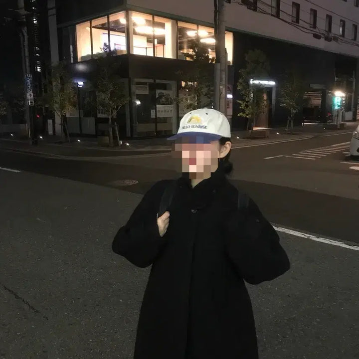 [BUNJANG] Enzo Blues Balmacaan Coat / 엔조블루스 발마칸코트