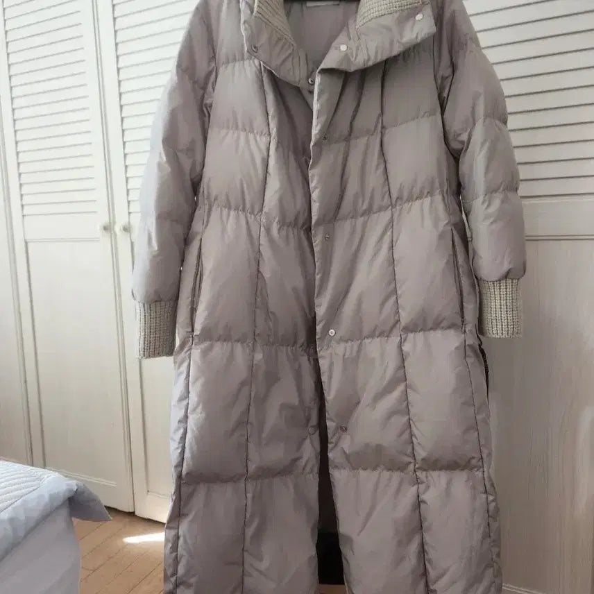[SOLD OUT] 시스템 구스 벨티드 롱패딩