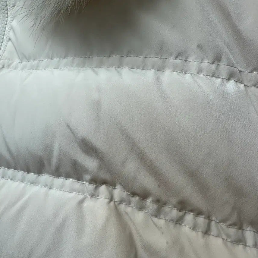 [BUNJANG] Mayyun Fox Fur Padded Short Jacket / 메이윤 폭스퍼 패딩 숏패딩(살핑크)급처