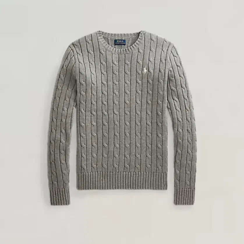 [SOLD OUT] 폴로 정품(큐알O)Cable-Knit Cotton Sweater