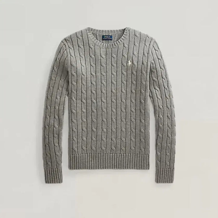 [SOLD OUT] 폴로 정품(큐알O)Cable-Knit Cotton Sweater