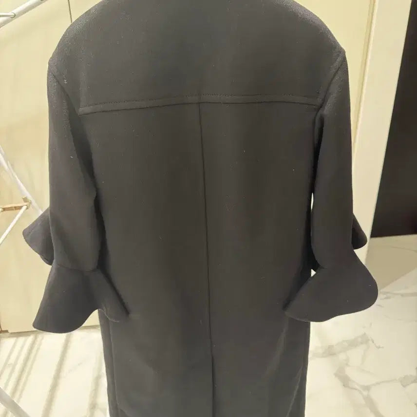 [BUNJANG] Valentino Long Black Wool Coat (Size 38) / 발렌티노 블랙 롱 코트 38사이즈