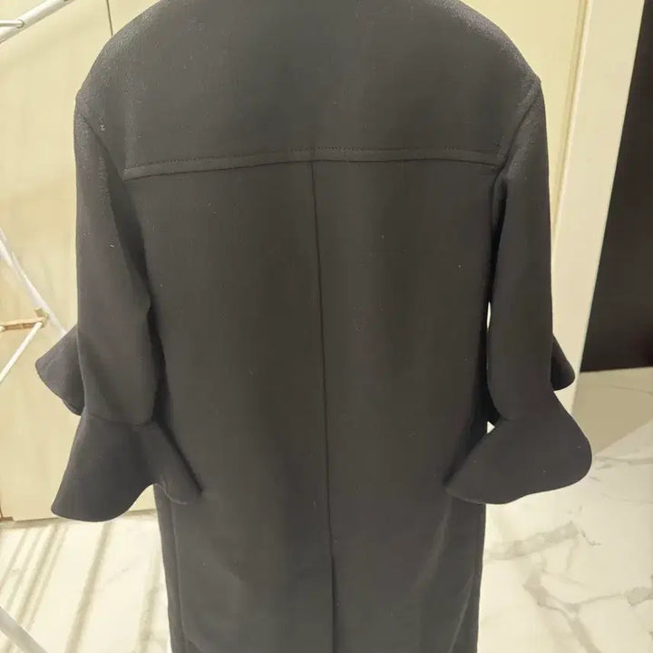 [BUNJANG] Valentino Long Black Wool Coat (Size 38) / 발렌티노 블랙 롱 코트 38사이즈
