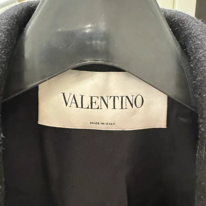 [BUNJANG] Valentino Long Black Wool Coat (Size 38) / 발렌티노 블랙 롱 코트 38사이즈