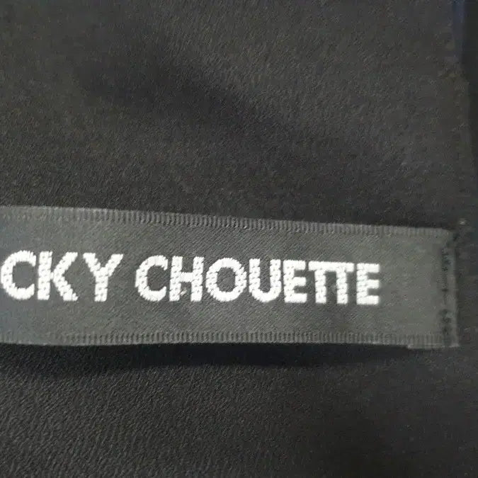 [BUNJANG] Lucky Chouette Pleated Sleeveless Dress Black / 럭키슈에뜨 플리츠 민소매 원피스 블랙